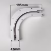 90º Bend for Electrify24 Curtain rails