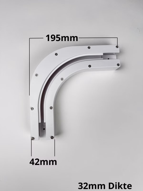 90º Bend for Electrify24 Curtain rails
