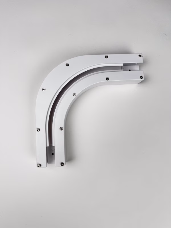 90º bocht smart gordijnrails