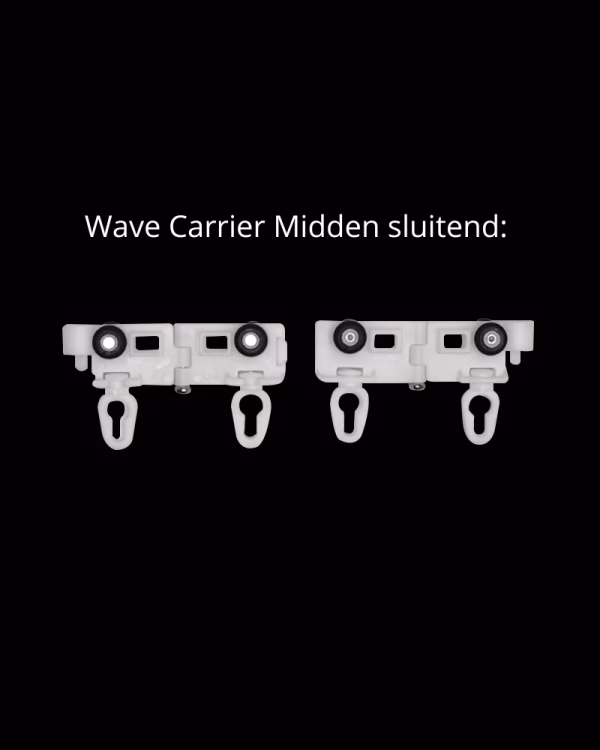 Wave Carriers for Electrify24 Curtain Rails